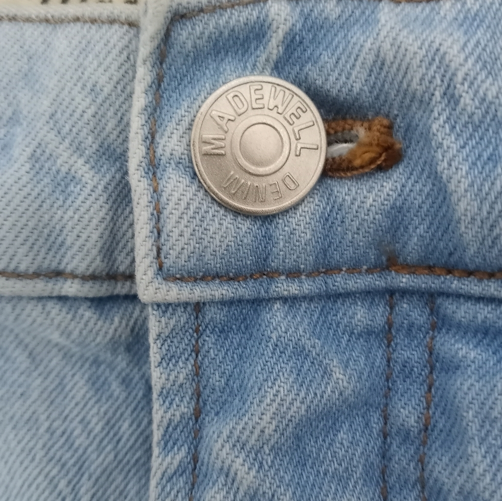 Madewell The Perfect Vintage Straight Jean in Westanna Ripped Edition Si… - Picture 3 of 16